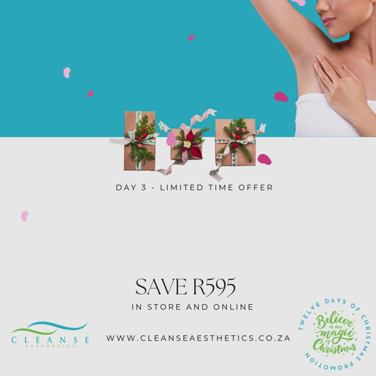 Day 3 Hollywood + Underarm Laser Hair Removal – 5 sessions + 1 FREE